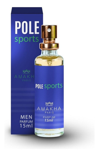 Perfume Pole Sport Amakha Paris 15ml Excelente P/bolso Men