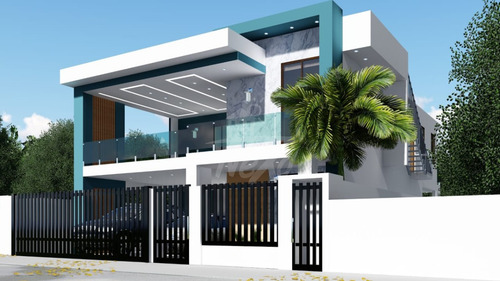 Imagen 2 de 20 de Moderna Casa En Venta Residencial Cerrado, Santiago (hfc-218)