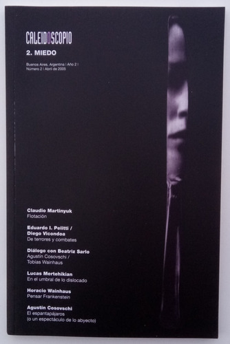 Revista Caleidoscopio Nro 2 Miedo Literatura 2005 