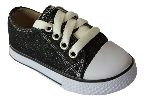 Zapatillas de online nena con brillos