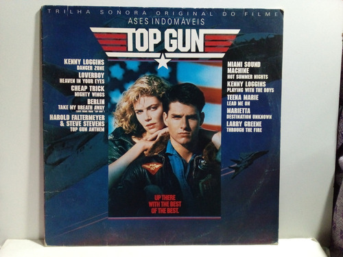 Lp Top Gun - Trilha Sonora Ost - Com Encarte