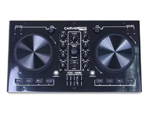 Controlador Dj Mezclador Carver Pro Profesional Vdc-100 Audi