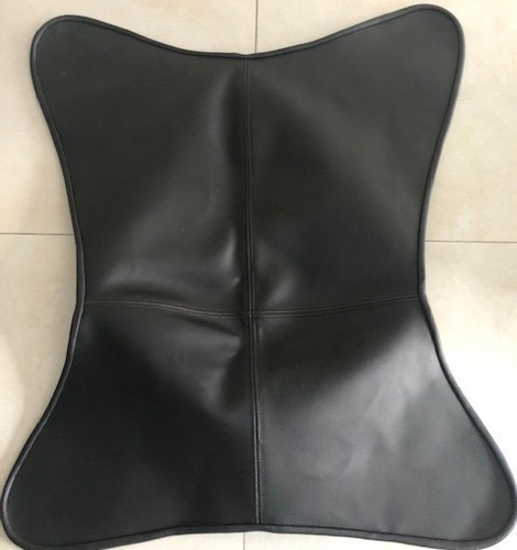 Sillon Bkf Solo Funda 100% Cuero Vacuno  Negra Silla Bkf