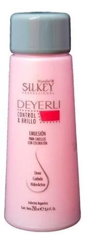 Emulsion Para Cabellos Con Coloracion Deyerli Silkey 250ml