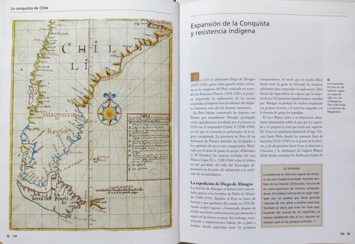 Historia De Chile. Enciclopedia 6 Tomos + 2 Cd. Ilustrado