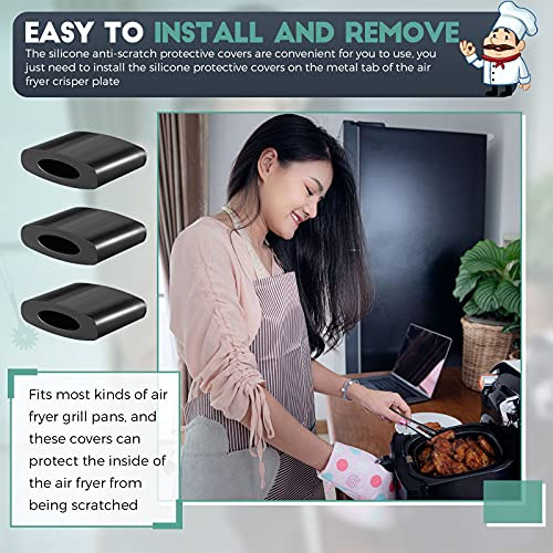 Paragolpes De Goma Para Freidora Air Fryer, 16 Unidades, Col