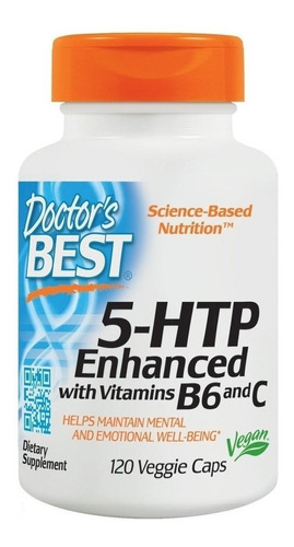 Doctor's Best 5-htp Enhanced With Vitamins B6 And C, Non-gmo