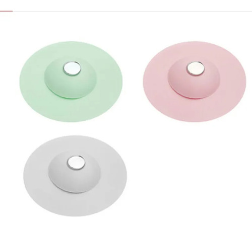 Tapón Silicona Bañera Drenaje Residuo Flexible Bacha Baño Surtido