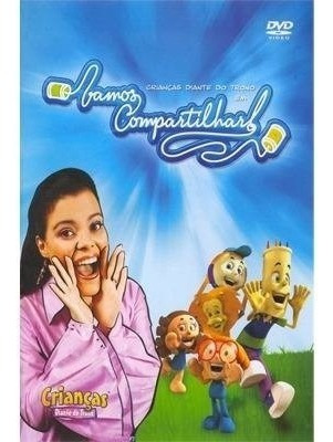 10 Crianças Diante Do Trono Dvd Vamos Compartilhar  Original