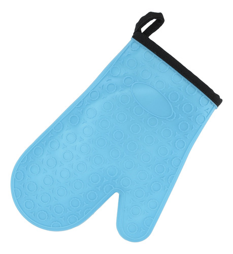 Guante De Cocina Azul Para Hornear, De Silicona, Guante Alto