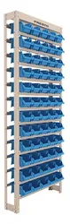 Comprar Kit Estante Gaveteiro Organizador 60/3 Box Caixa Azul Presto no Mercado Livre