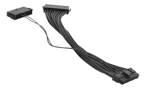 24pin 20 + 4 Dual Psu Multi-power Splitter Adapter Cable De