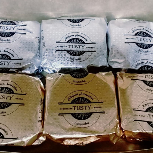 Alfajor Artesanal Tusty Por Docena De Chocolate O Merengue