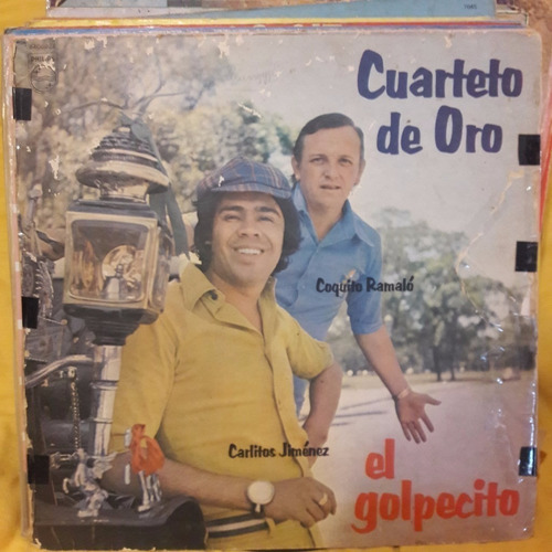 Vinilo Cuarteto De Oro El Golpecito Mona Jimenez Ramalo C2