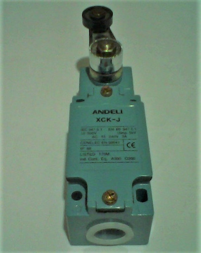 Interruptor Fin De Carrera Tipo Leva Rotativa 240 Vac 3 Amp