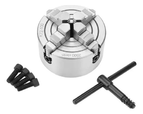 Chuck Independiente 10 Pulgada /250mm 4 Mordazas Para Torno