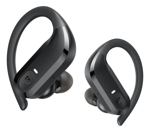 Audífonos inalámbricos Soundpeats S5 negro con luz LED
