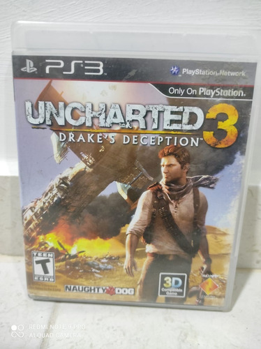 Oferta, Se Vende Uncharted 3 Drake's Deception Ps3