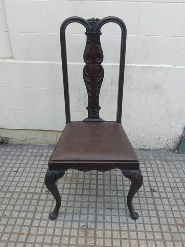 Antigua Silla Dormitorio O Sala Chipendal Firme.! Oferta! (Usado)