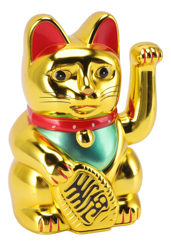 Gato De La Fortuna Con Batería Buena Suerte Gato De