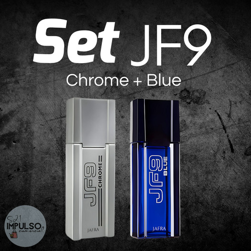 Duo Jf9 Blue + Chrome 100ml Jafra Original