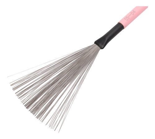 Cepillo Para Tambor, Alambre De Acero, Arce, Mango De Madera