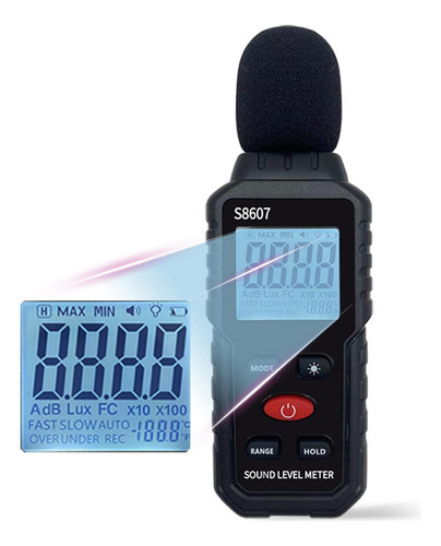 Medidor De Nivel De Sonido Digital Medición De Ruido