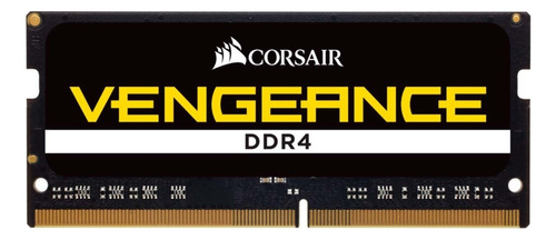 Memoria RAM Vengeance gamer color negro  8GB 1 Corsair CMSX8GX4M1A2400C16