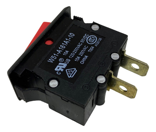 Chave Interruptor Disjuntor W51-a161a1-10 10a 250vac Kit C 5