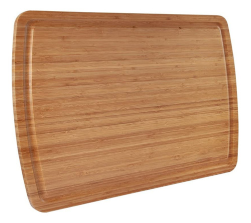 Entcook Tabla Cortar Bambu Cocina 30 X 20  Para Carne Fruta