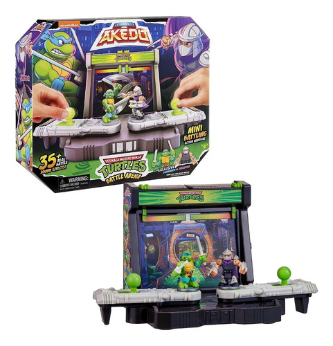 Arena De Combate Akedo De Las Tortugas Ninja