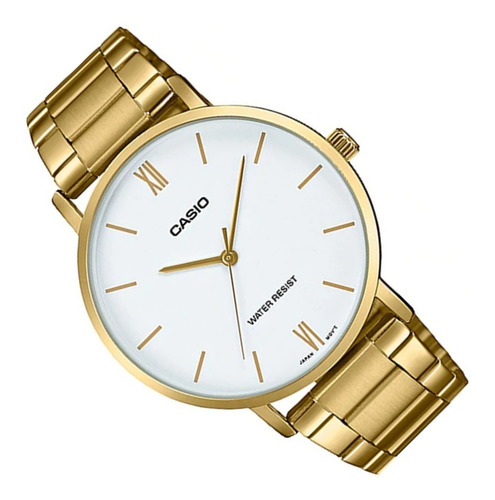 Reloj Casio Mtp-vt01g-7b, Gold-tone Ion, Acero W.r. | WATCHITO