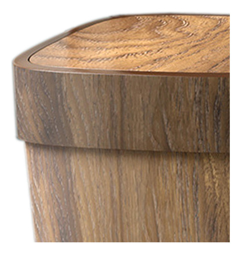 Cubo De Basura De Imitación De Madera, Cubo De Basura, L