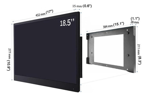 Televisor Inteligente Led Fhd Negro, Impermeable, Android, D