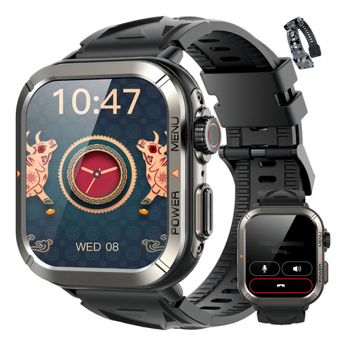 Relógio Inteligente Mulheres Smart Watch Homens Smartwatch Caixa Preto Pulseira Preto Bisel Preto