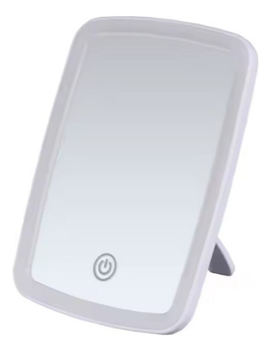 Espejo De Maquillaje Pantalla Táctil Y Luz Led Recargable
