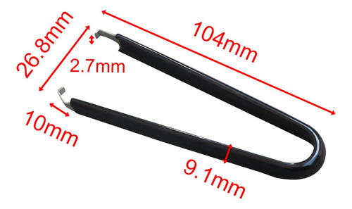 Ft Herramienta De Inserción De Extractor De Fusibles Negro