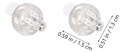 / Mini Lámpara Led Con Forma De Bola Pequeña, 100 Unidades