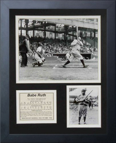 Collage Foto  Babe Ruth En Bate  11x14 