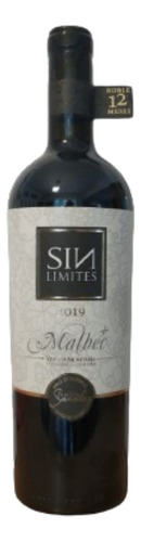 Vino Sin Limites Malbec 2019 750 Cl X6 Envio Gratis + Video