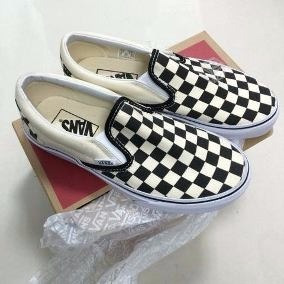 Zapatillas Vans Tablero Ajedrez Nuevas Originales Talla 42.5