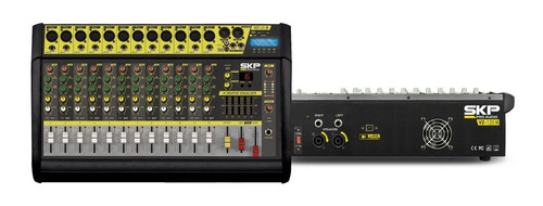 Consola Potenciada Skp Vz-120ll 12ch 2000w Bt