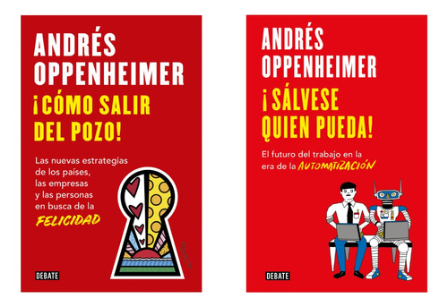 Salir Pozo + Salvese Quien Pueda - Oppenheimer - 2 Libros