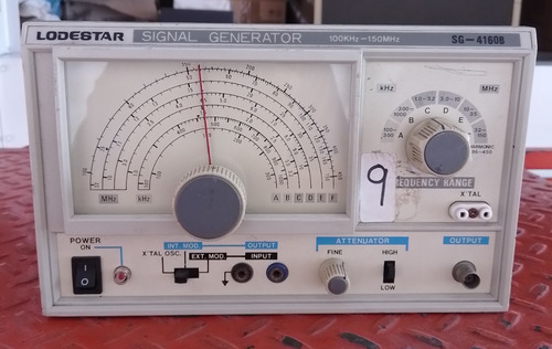Generador De Señal Senoidal Desde 100 Khz A 150 Mhz Sg-4160b (Usado)
