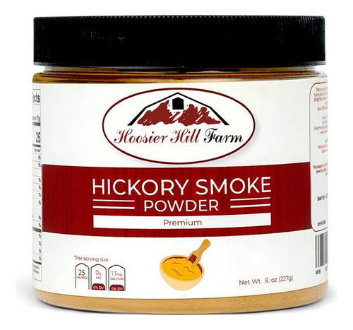 Hickory Smoke Powder By Hoosier Hill Farm, 8 Onzas (paquete 