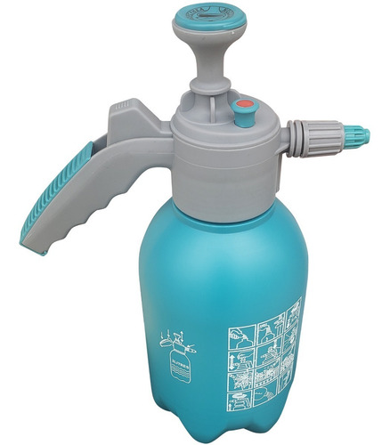 Imagen 7 de 10 de Pulverizador 2 Litros Manual Fumigador Rociador Con Valvula