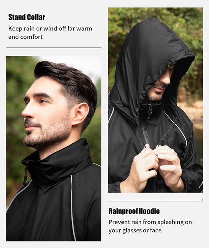 Traje De Lluvia Swisswell Para Hombre, Impermeable, Ligero,