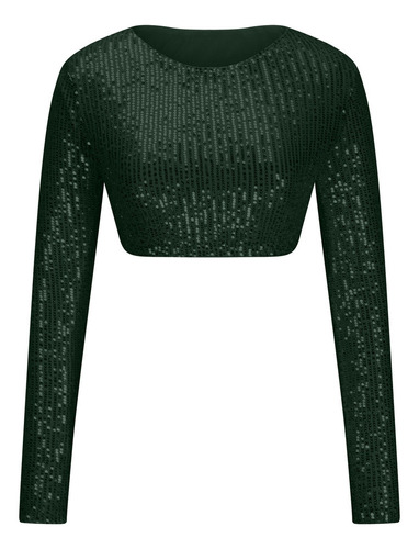Camiseta Con Pedrería Y Lentejuelas Para Mujer, Color Expose