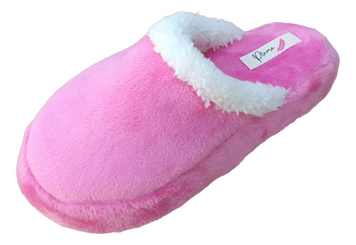 Pantufla Mujer, Acolchadas, Calentitas,forradas En Corderito