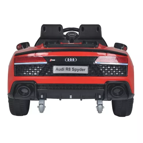 Mini Carro Elétrico Infantil Criança 12V Audi R8 Spyder Controle